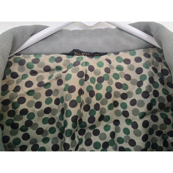 Vintage Blazer Mens 42 Hal Martin Green Gold Metal Buttons Sport Coat Jacket 70s - Picture 6 of 11